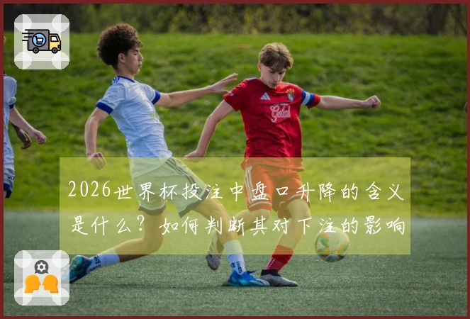 2026世界杯投注中盘口升降的含义是什么？如何判断其对下注的影响？