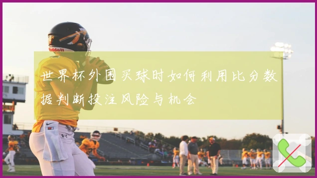 世界杯外围买球时如何利用比分数据判断投注风险与机会