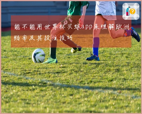 能不能用世界杯买球app来理解欧洲赔率及其投注技巧
